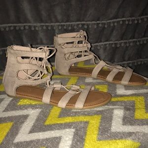 Charlotte Russe Lace Up Sandals